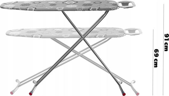Kadax Kadax Foldable Ironing Board for Steam Iron 120x38cm