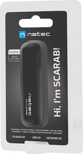 Natec Scarab 2 Kartenleser USB 3.0 für /S/D/ /m/i/c/r/o/S/D/ / / / /