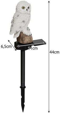 Gardlov Solarleuchte Warmes Weiß mit Bewegungssensor und Fotokontakt IP44 44cmx11cmx6.5cmcm