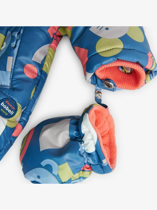 Boboli Бебешко Боди за Излизане Дълъг ръкав Printed