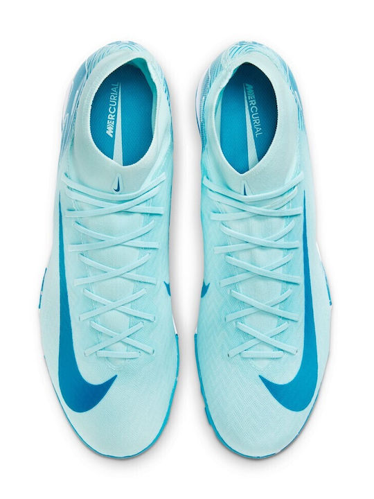 Nike Mercurial Superfly 10 Academy Football Shoes with Molded Cleats Blue