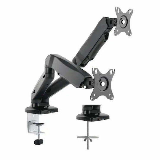 Intronics Ständer Auf dem Schreibtisch für 2 Bildschirme bis zu 32" mit Arm (AC8312)