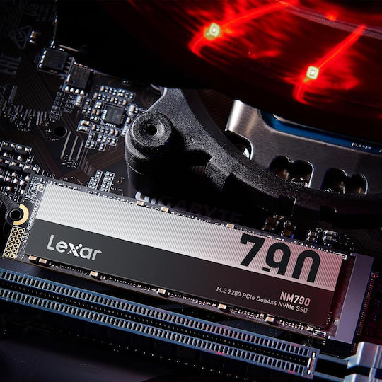 Lexar NM790 SSD 4TB M.2 Type with PCI Express 4.0 Connection PS5 Compatible LNM790X004T-RNNNG