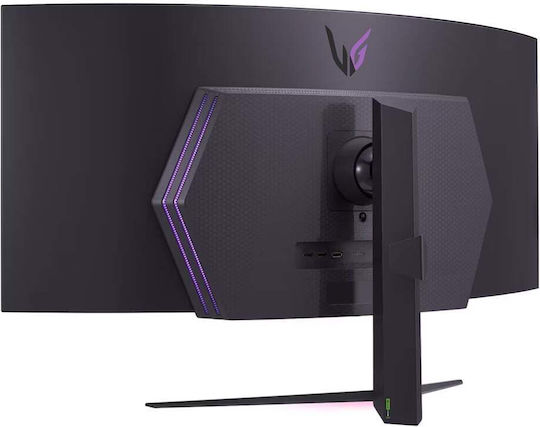 LG Ultragear 45GS95QE Ultrawide OLED Curved Gaming Monitor 45" QHD 3440x1440 240Hz με Χρόνο Απόκρισης 0.03ms GTG