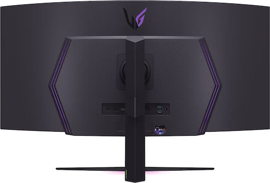 LG Ultragear 45GS95QE Ultrawide OLED Curved Gaming Monitor 45" QHD 3440x1440 240Hz με Χρόνο Απόκρισης 0.03ms GTG