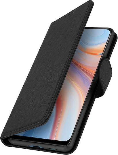 Back Cover Oppo Reno 4 Full Cover Stand Function Black