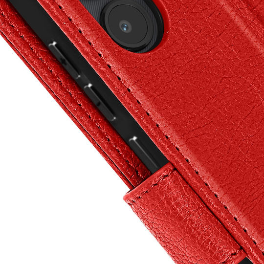 Avizar Case Xiaomi 13 Ultra Card-holder Cover Video Stand Feature Red