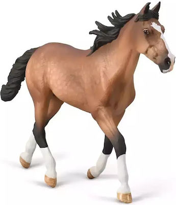 Miniature Toy Standardbred Pacer Stallion Brown Brown 11.3cm 80004