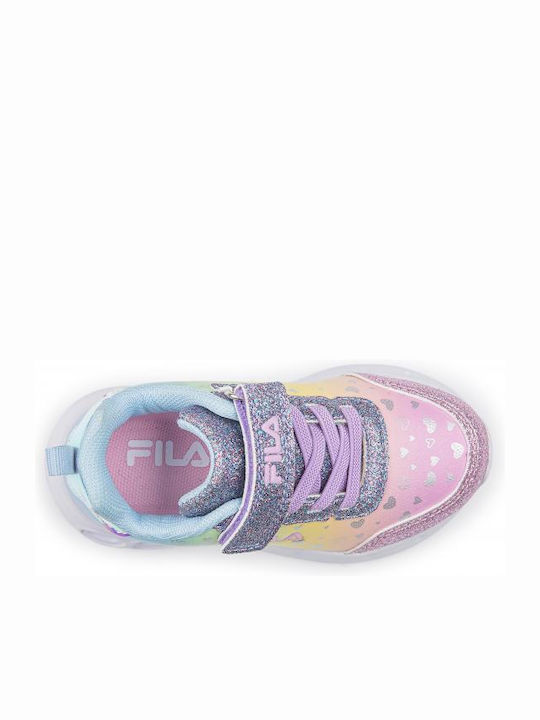Memory Flash Gordon Παιδικά Sneakers με Σκρατς & Φωτάκια Πολύχρωμα