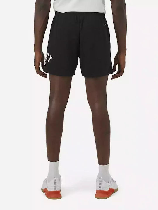 Under Armour Pjt Rck Terry Flc Short Ανδρική Βερμούδα Μαύρο