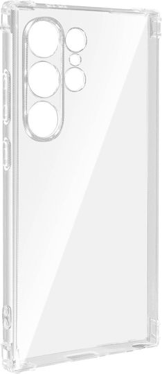 Akashi Case S24 Ultra Bumpere Silicone Corners Transparent