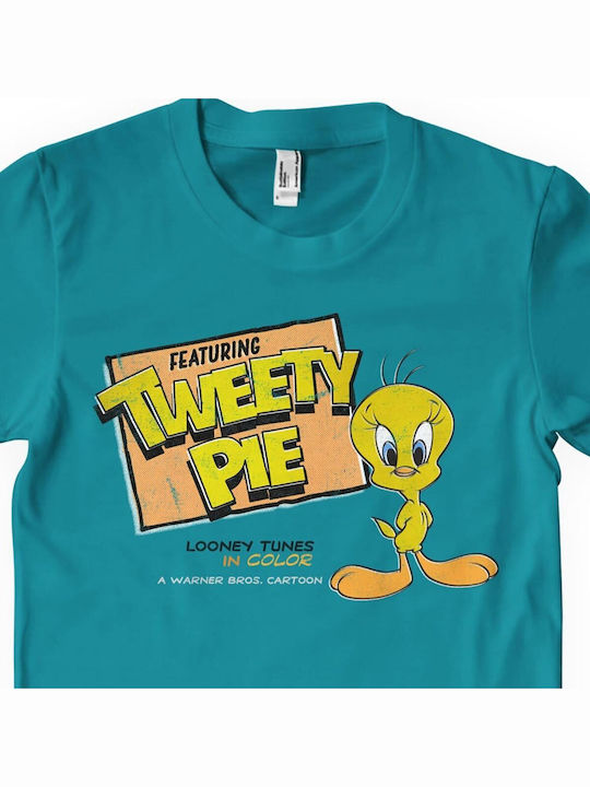 Paperinos Tweety Pie T-shirt Blue Cotton