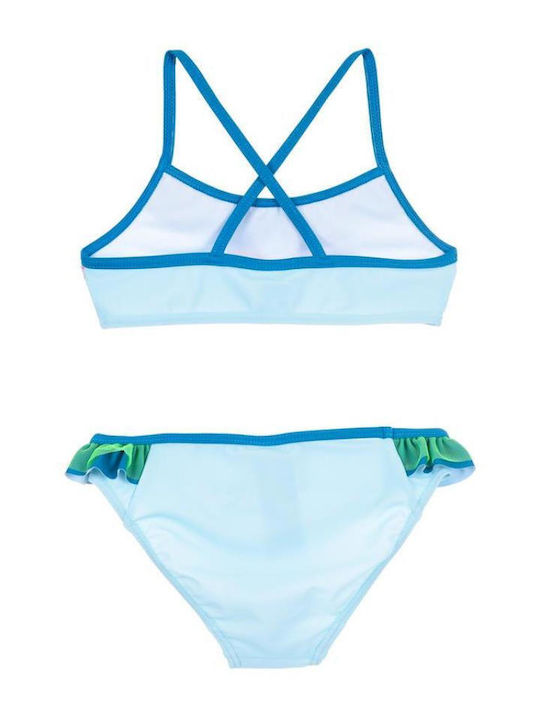 Superheroes Kids Swimwear Bikini Turquoise