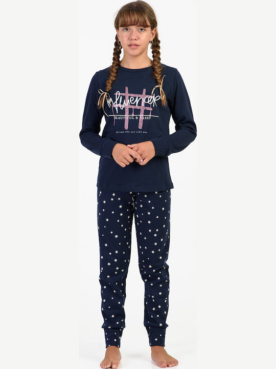 Pretty Baby Pijama pentru copii De iarnă Dark Blue