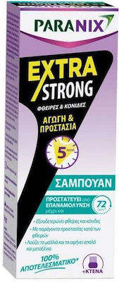 Paranix Extra Strong Σαμπουάν & Χτενάκι για Πρόληψη & Αντιμετώπιση Ενάντια στις Ψείρες 200ml