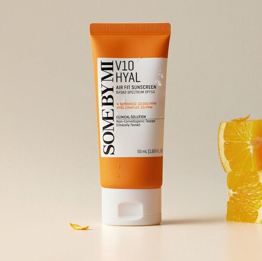Some By Mi V10 Hyal Air Fit Αντηλιακή Κρέμα Προσώπου SPF50+ 50ml