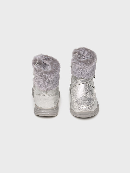 Mayoral Kids Boots Silver