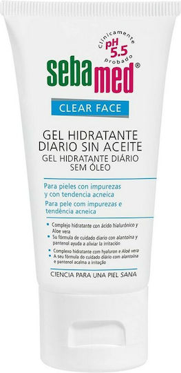 Sebamed Clear Face Gel Καθαρισμού Προσώπου με Ενυδατική δράση 50ml
