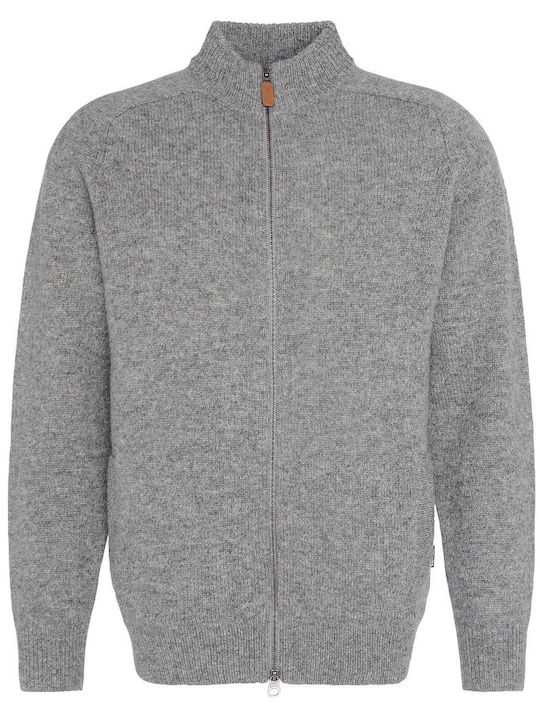 Men's Knitted Cardigan Grey