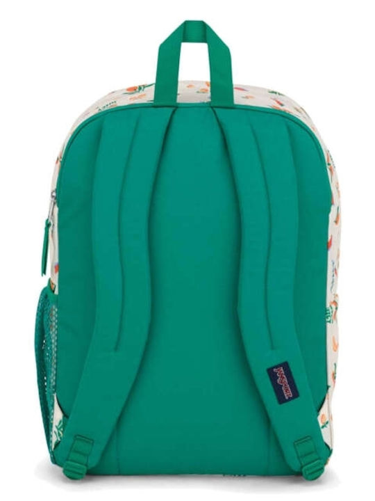 Jansport Student Σχολική Τσάντα Πλάτης Γυμνασίου - Λυκείου Five A Day Cream