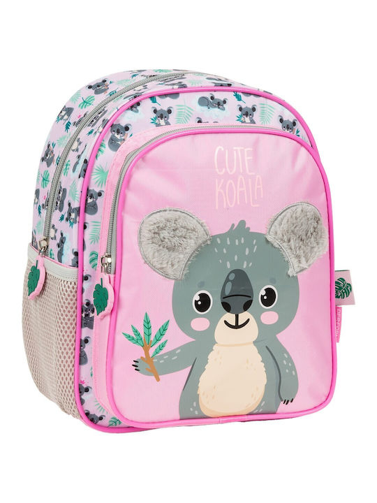 Derform Ghiozdan De Spate Școală Primară Cu Husă Pentru Sticlă De Apă Multicolor 30.5 x 24.5 x 40cm