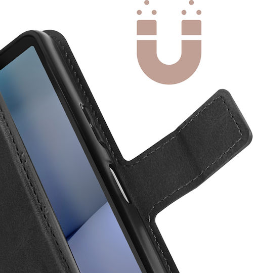 Wallet Case Stand Function Prestifold Black Sony Xperia 10 V 10 Vi