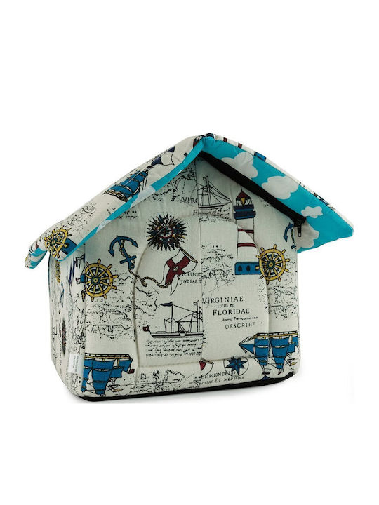 Hundebett Häuser 41x37.5cm.