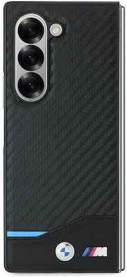 BMW Carbon Back Cover Σιλικόνης / Πλαστικό Μαύρο (Z Fold6, Samsung)