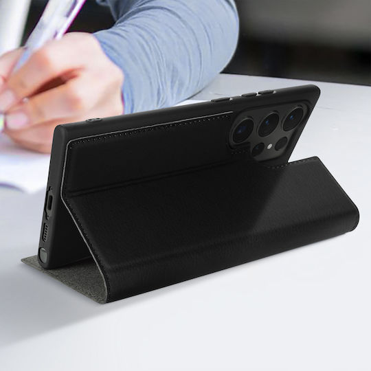 Case Samsung Galaxy S23 Ultra Card-holder Stand Magnetic Tab Bigben Black