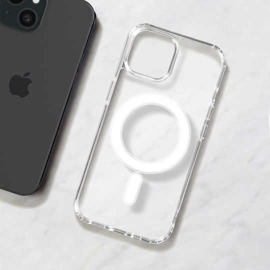 Protection Pack Iphone 15 Plus Magsafe Case Film 4smarts Transparent