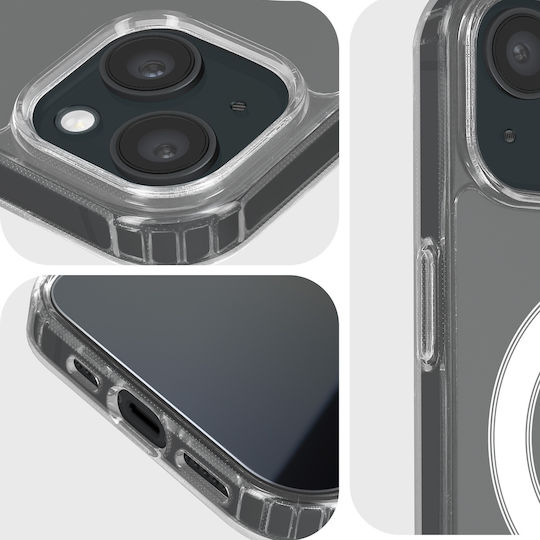 Protection Pack Iphone 15 Plus Magsafe Case Film 4smarts Transparent