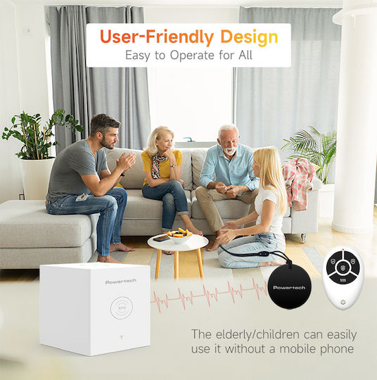 Powertech Autonomous Wireless Alarm System with 2 Tags