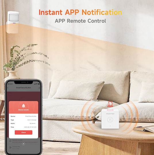 Powertech Autonomous Wireless Alarm System with 2 Tags