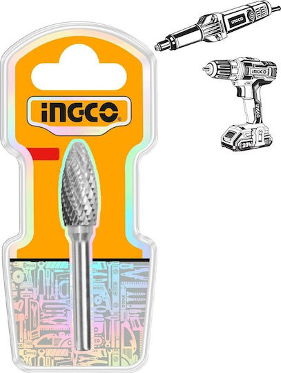 Ingco Φρέζα Καρβιδίου για Μέταλλο 6mm