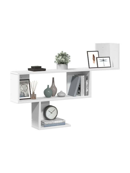 Shelf Wall White 100x15x70cm