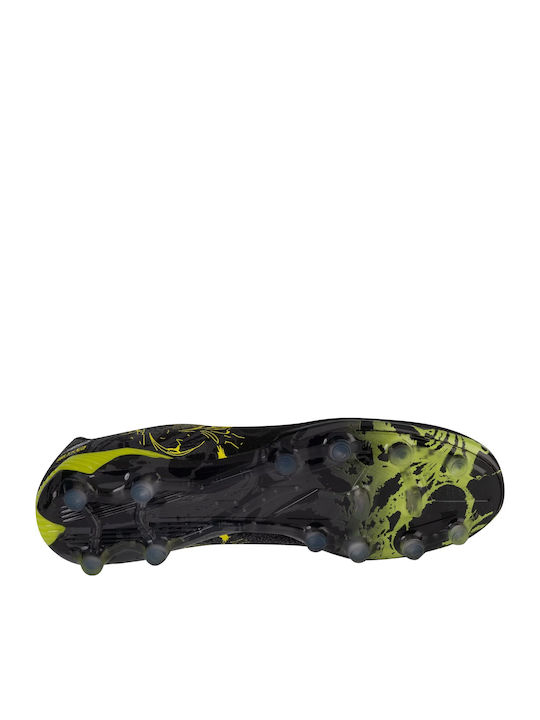 Joma Super Ποδοσφαιρικά Παπούτσια με Τάπες FG Μαύρα