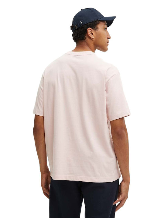 Guess Men's Short Sleeve T-shirt Pink