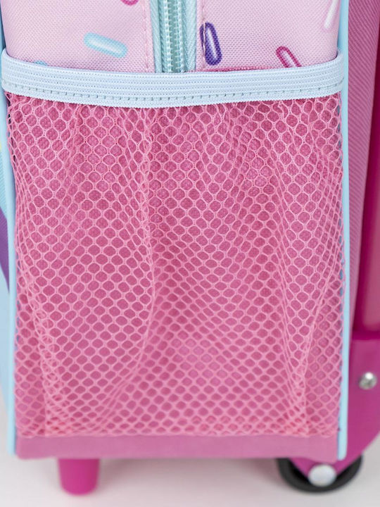Cerda Gabbys Dollhouse Ученическа Раница Куфар Детска Градина Розова