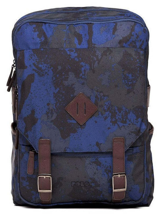 Polo Schulranzen Rucksack Gymnasium - Oberstufe Blau 25lt 2025