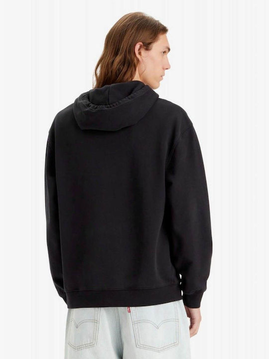 Levi's Graphic Herren Sweatshirt mit Kapuze Schwarz