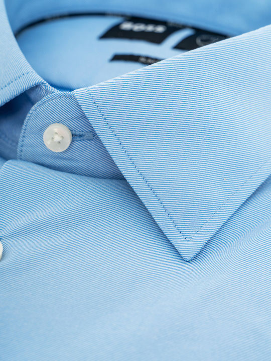 Hank Long-sleeved Shirt Light Pastel Blue