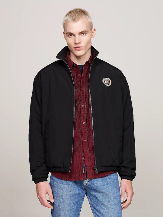 Tommy Hilfiger Herren Jacke Lässig BLACK