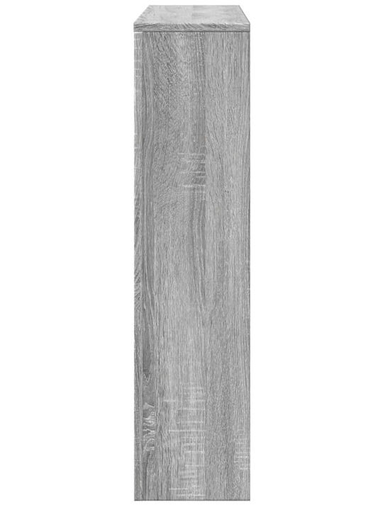 vidaXL Heizkörperabdeckung aus Spanplatte Grau 149x20x82cm
