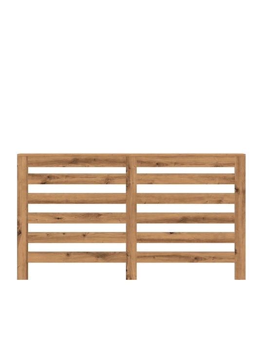 vidaXL Husă Pentru Radiator Din PAL Maro 149x20x82cm