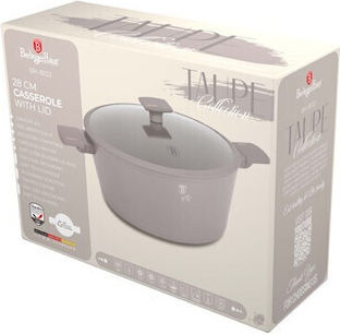 Berlinger Haus Taupe Collection Deep Pot made of Aluminum 4.1lt / 24cm