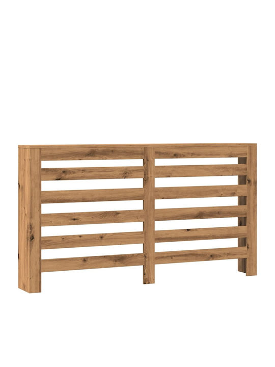 vidaXL Husă Pentru Radiator Din PAL Maro 149x20x82cm