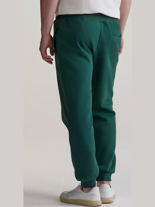 Cargo Sweatpants with Elastic Green