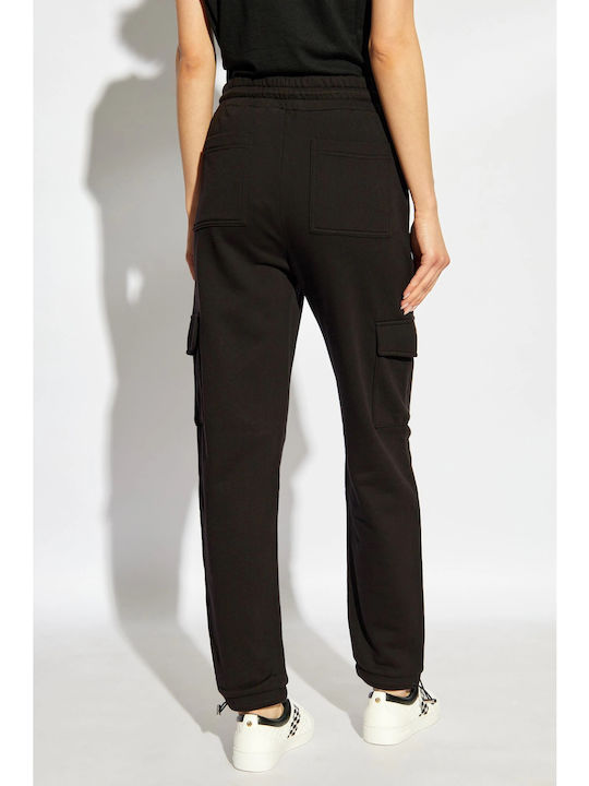 Michael Kors Women's Fabric Cargo Trousers Black