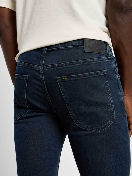 Luke Ανδρικό Παντελόνι Τζιν με Slim Tapered Εφαρμογή Dark Blue