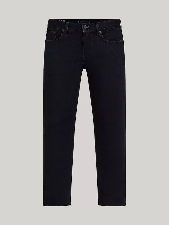 Bleecker Pantaloni Jeans pentru Bărbați Elastic cu Croială Slim Black
